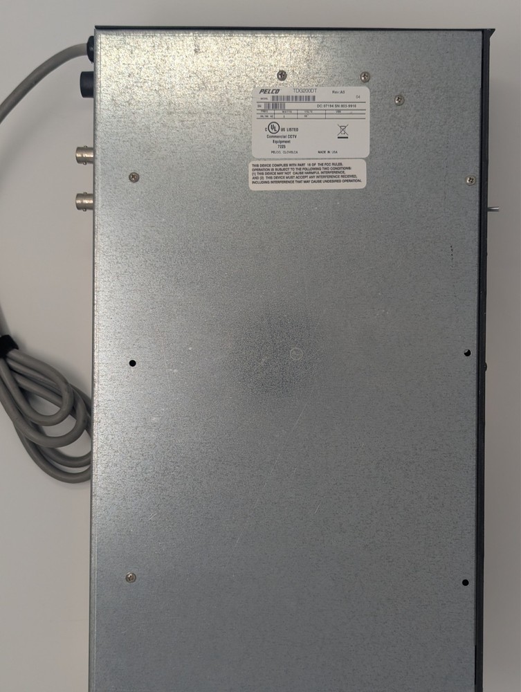 Pelco TDG200DT - Time/Date Generator - UNTESTED