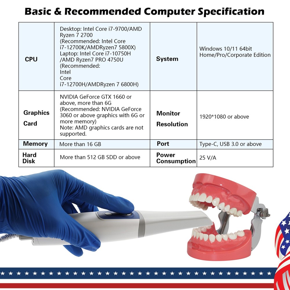 DENTAL INTRA ORAL SCANNER