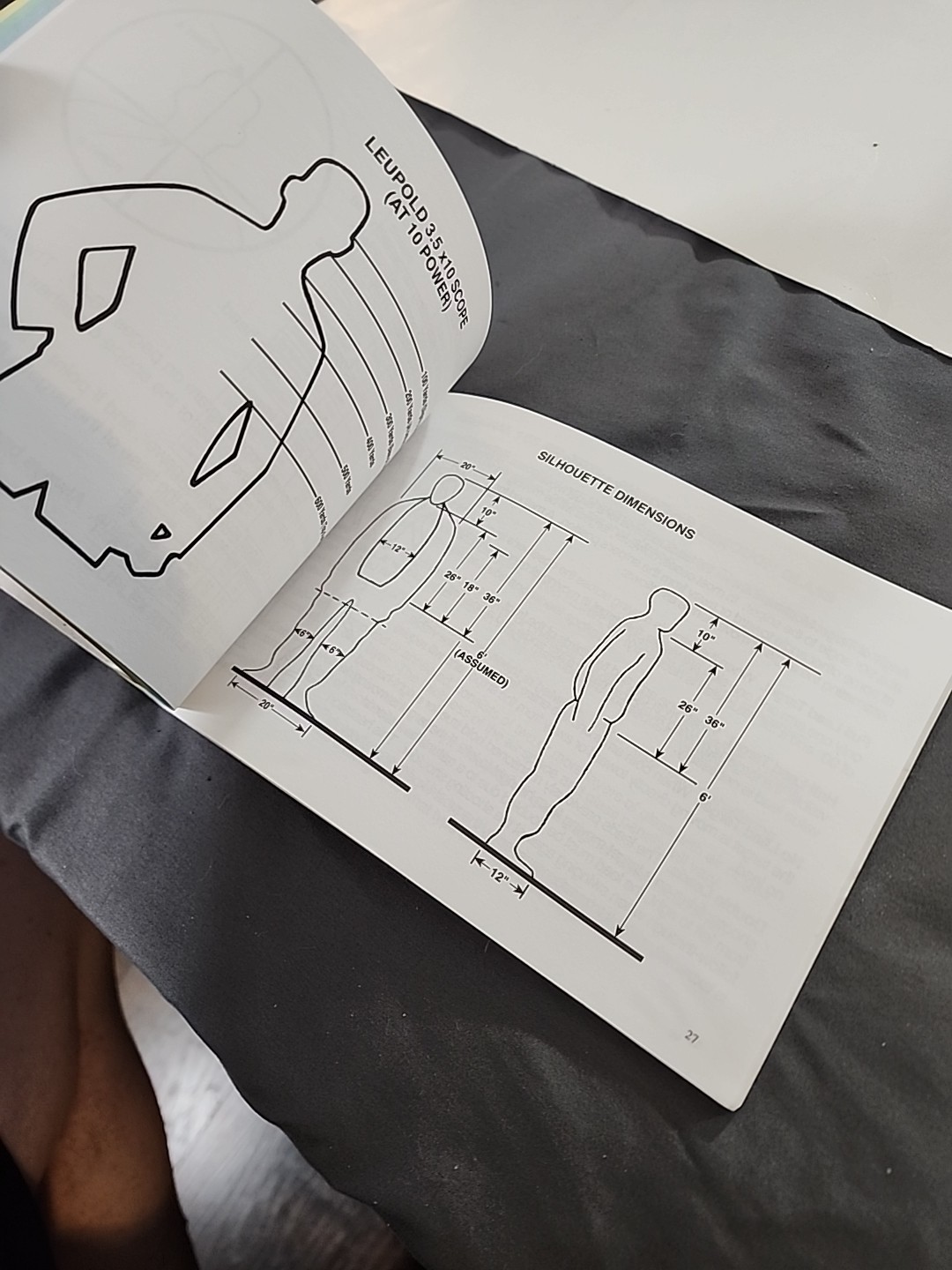 Department of Justice DOJ FBI Sniper Data DOPE book New 2-192 Rev 9-23-96