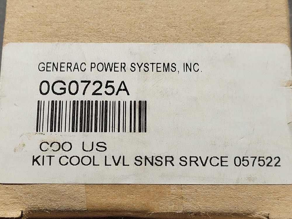 Generac #0G0725A Coolant Level Sensor Kit.