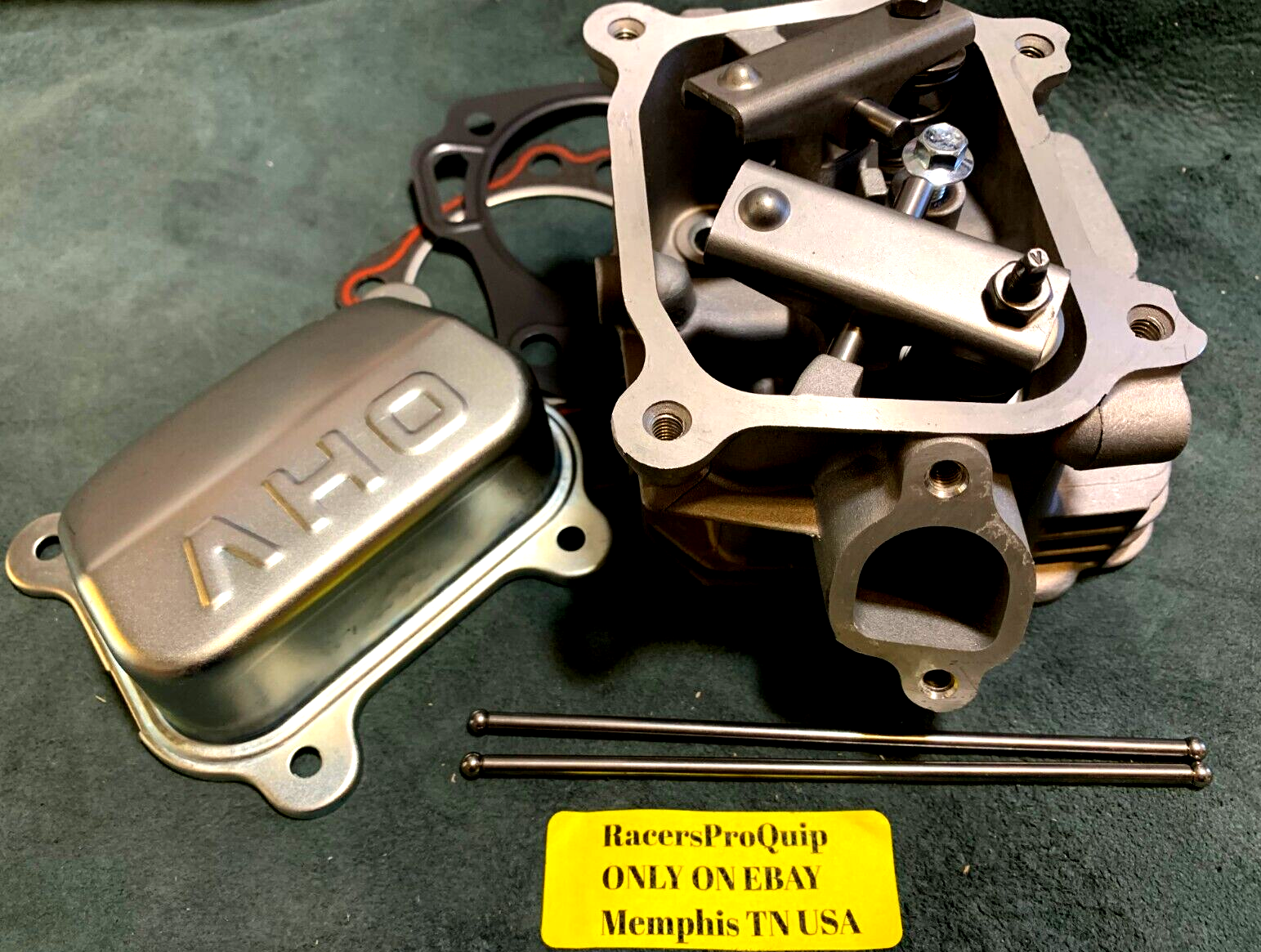 OUTLAW HEMI HEAD 20 degree Kart Mini RACING High Compression Bolt on Ready USA