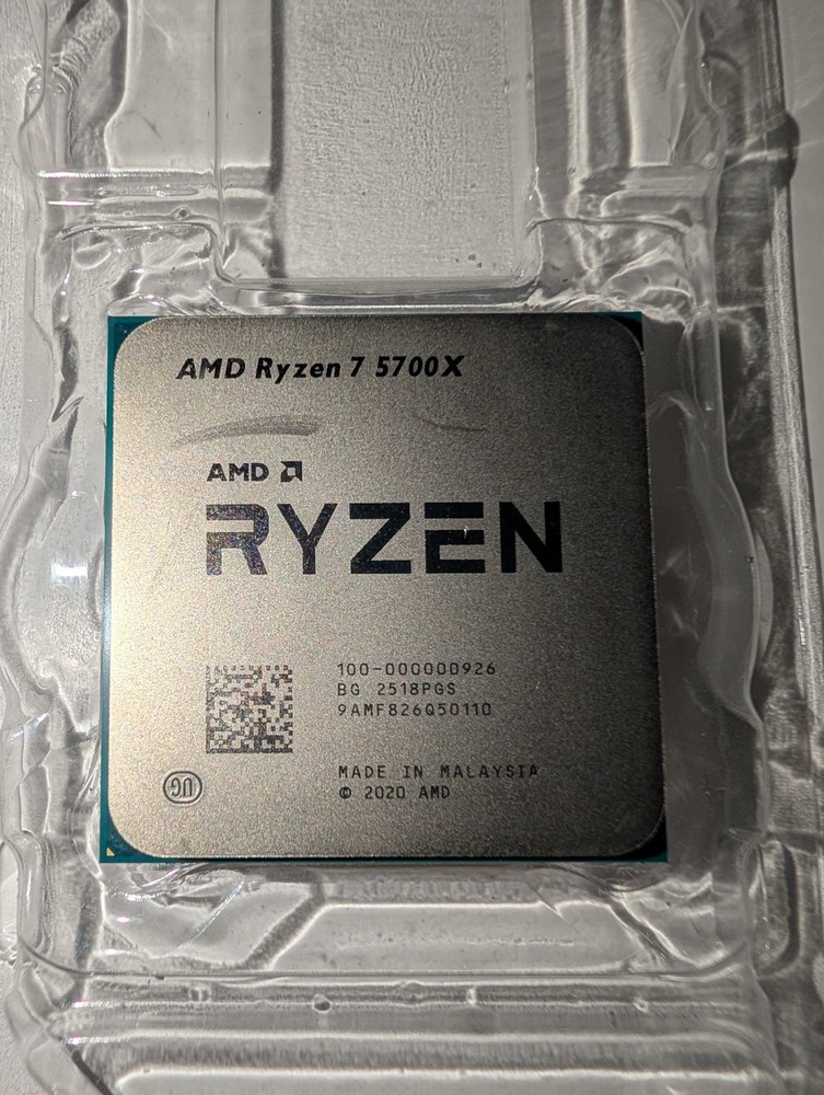 AMD Ryzen 7 5700X 8-Core, 16-Thread Unlocked Desktop Processor CPU