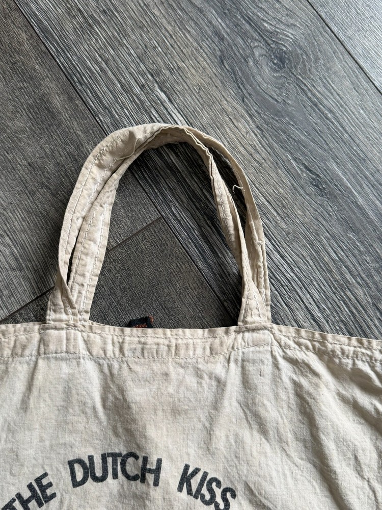 KISS Bag Canvas Tote Dutch Kiss Army Fanclub Vintage Kiss Memorabilia Aucoin Era