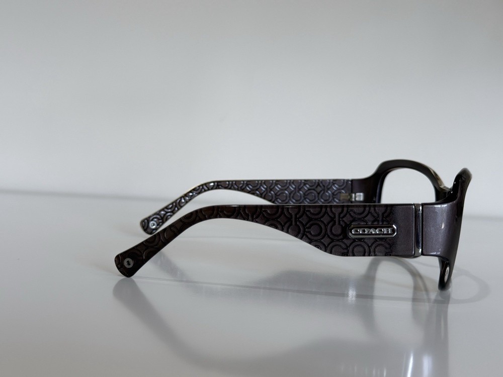 Coach DELANEY S627 Square Gray Sunglasses Frame Only