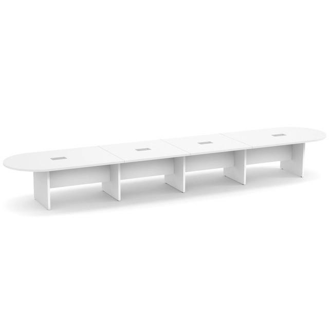 New 20' Expandable Racetrack Office Conference Table - Multiple Colors!