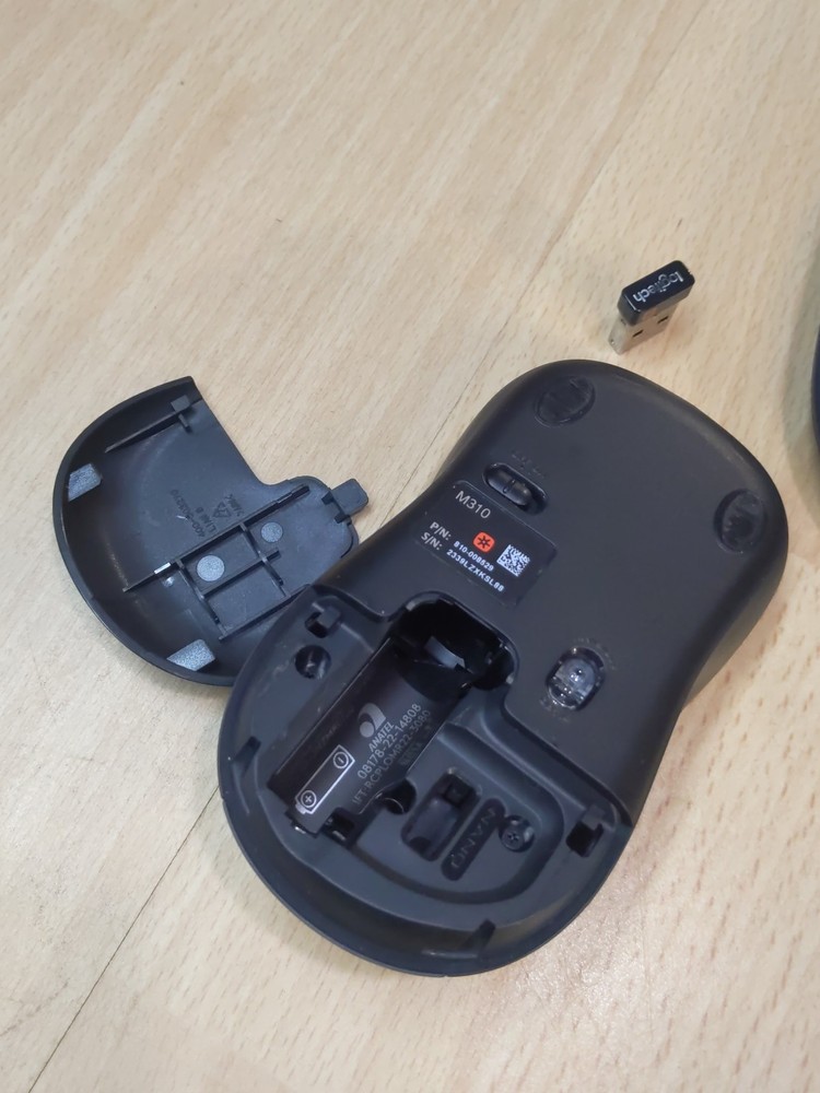 Logitech Wireless Wave Keyboard K350 & Mouse Set + M310 Mouse + USB Dongle A