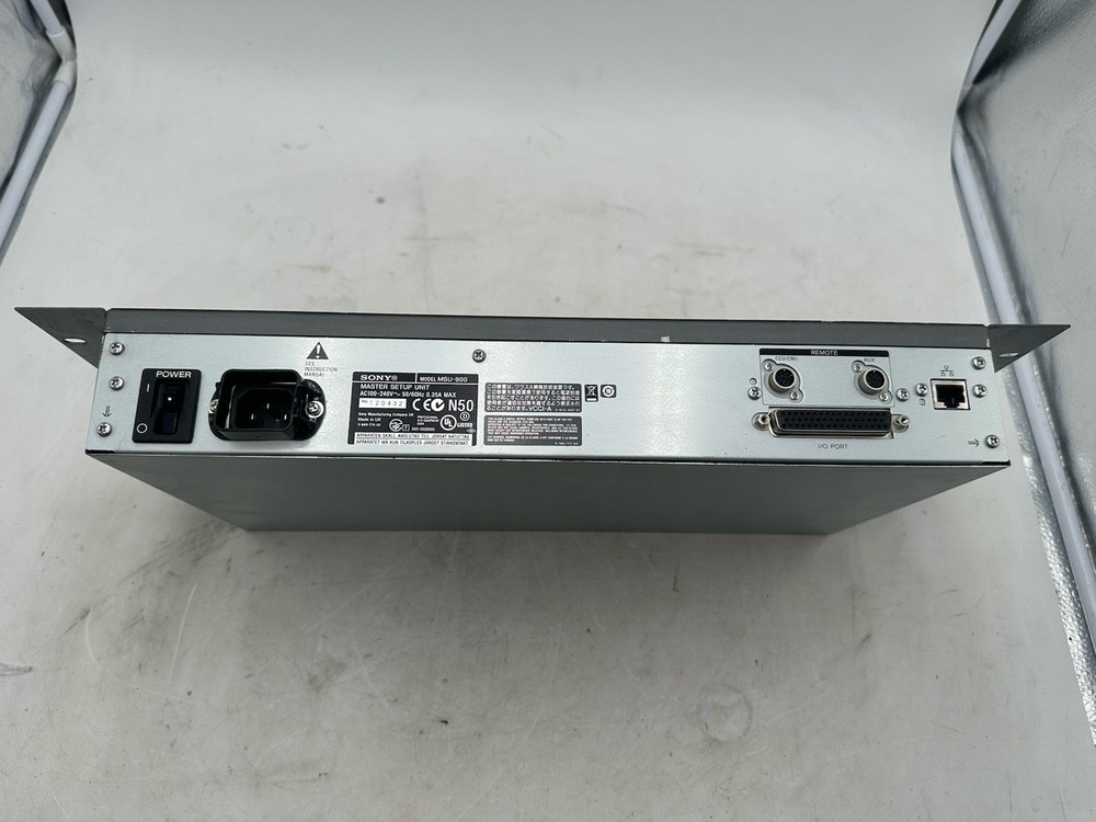 Sony Master Setup Unit MSU-900