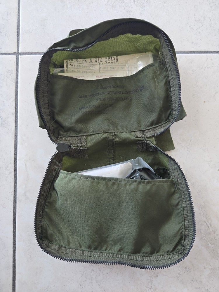 USGI FIRST AID KIT GENERAL PURPOSE VEHICLE MOUNT