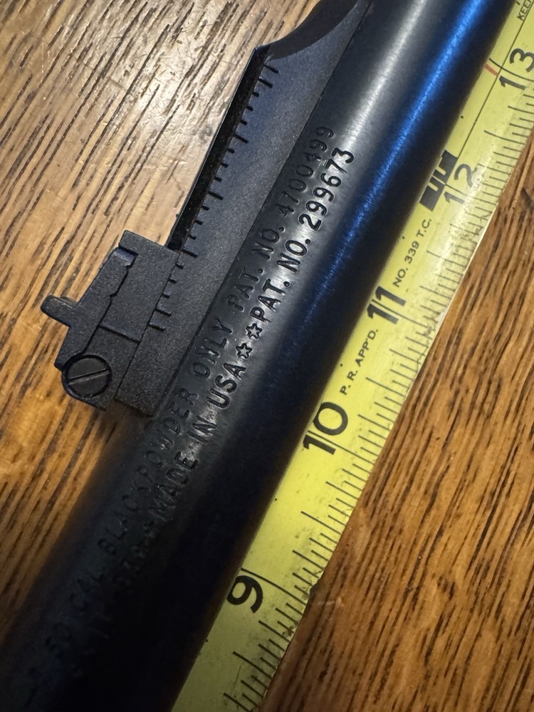 Knight Lk93 50 Cal Muzzleloader Barrel With Trigger And Sights Read #5925