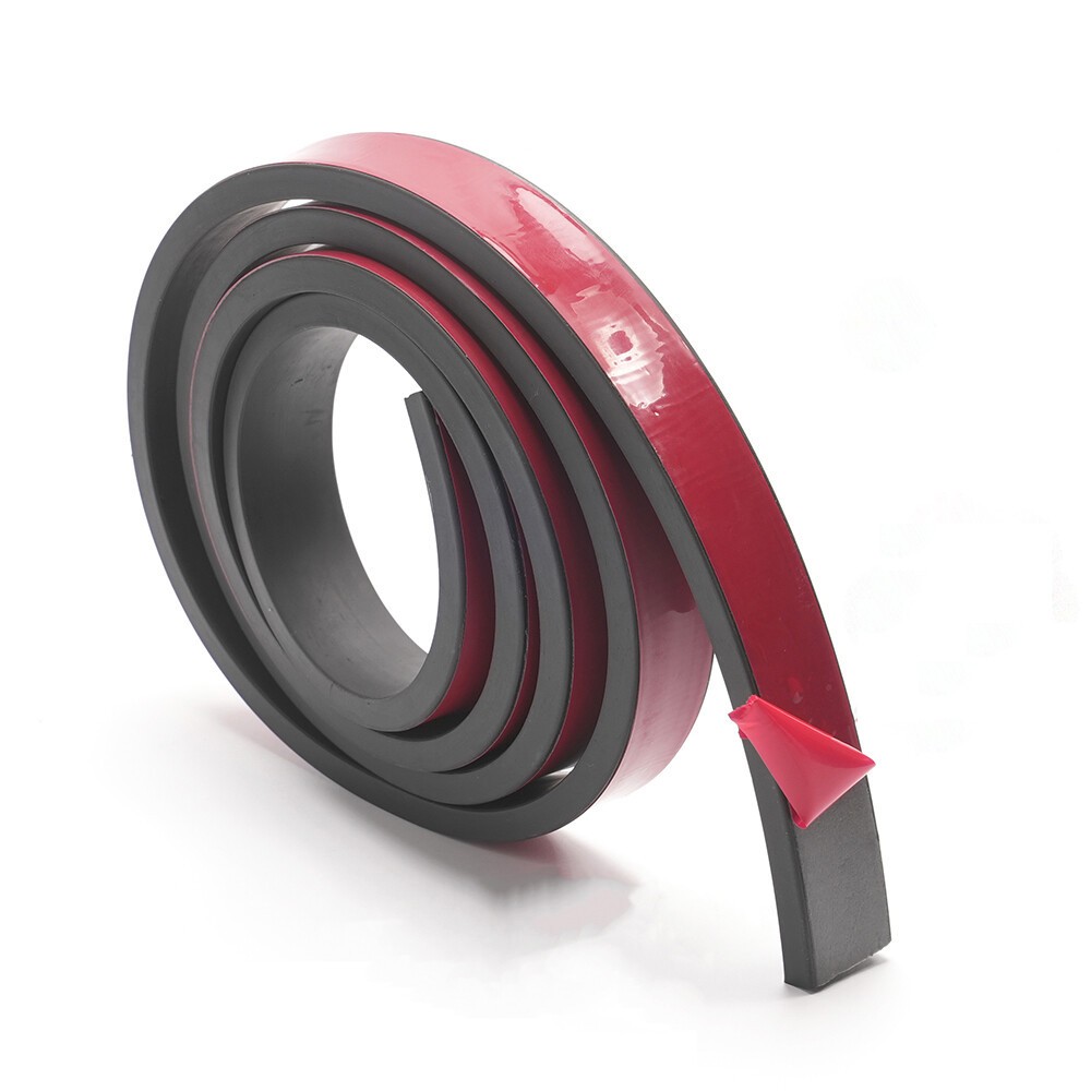 Rubber Strip Self Adhesive Pads Adhesive Backed Solid Seals Gasket Various Sizes