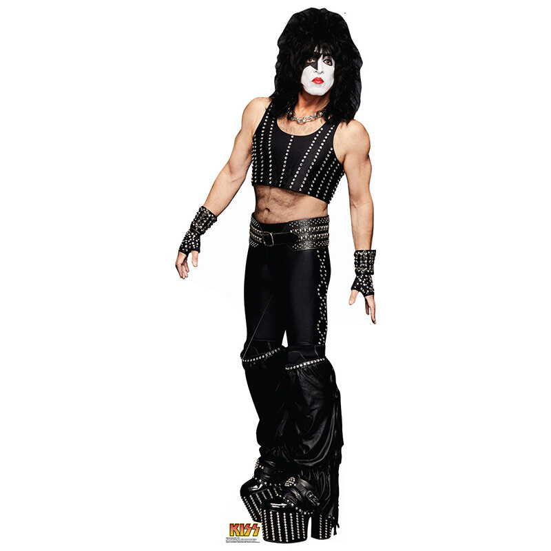 KISS 4-Piece Set of CARDBOARD CUTOUT Standups Standees Posters Simmons Stanley