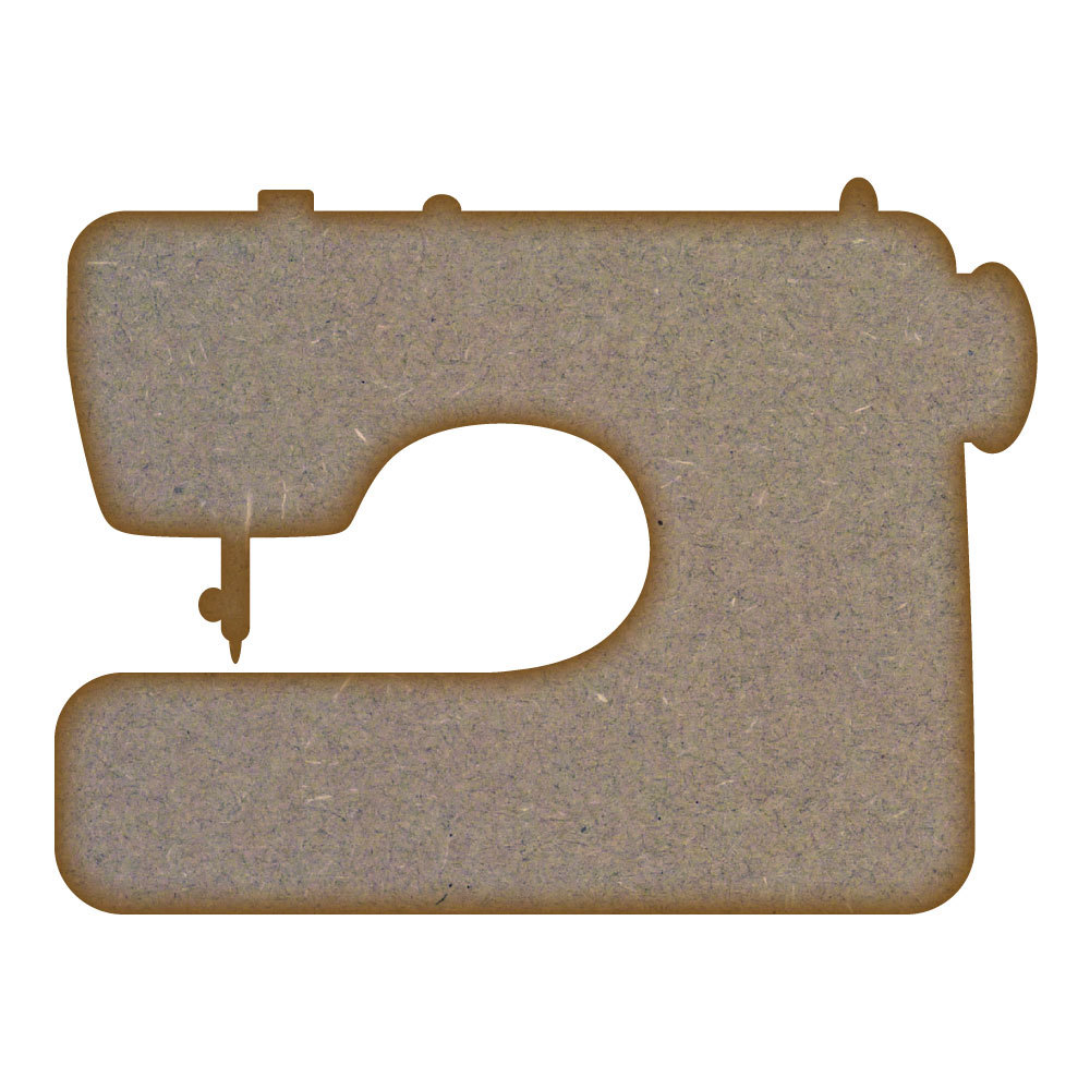 Sewing Machine MDF Laser Cut Craft Blanks in Various Sizes