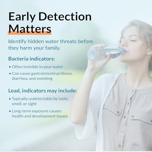 At-Home Water Quality Test Kit – 14-Parameter Drinking Water Purity Test – Fast
