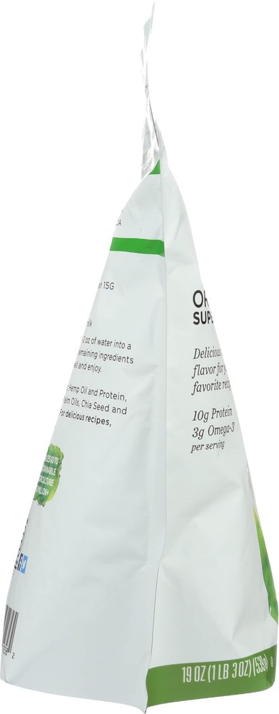 , Hempseed Raw Shelled Organic, 19 Ounce