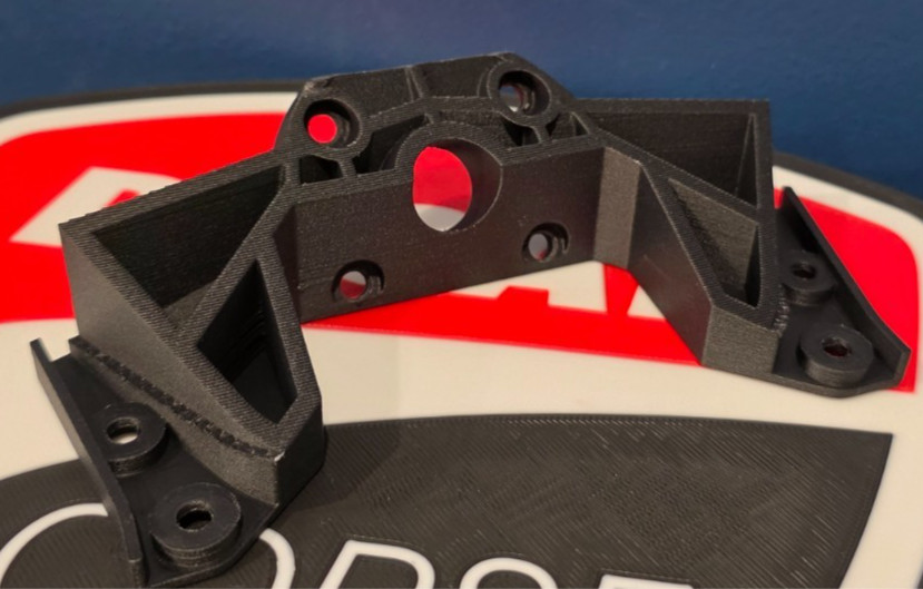 Ducati Multistrada V4 Tomtom rider sat nav mount gps mount (AMPS pattern)