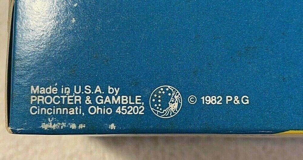Vintage Always Maxi Pads Dri-Weave Beltless Open Box 1982 Sample Box