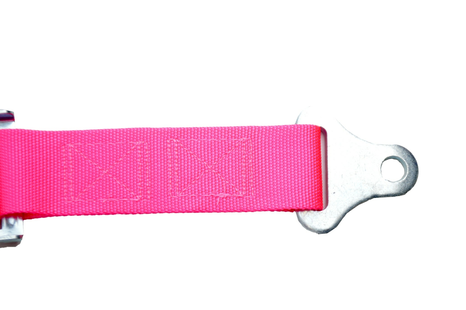 JUNIOR DRAGSTER HARNESS SFI 16.1 FIVE POINT LATCH & LINK FLOOR MOUNT BELT PINK