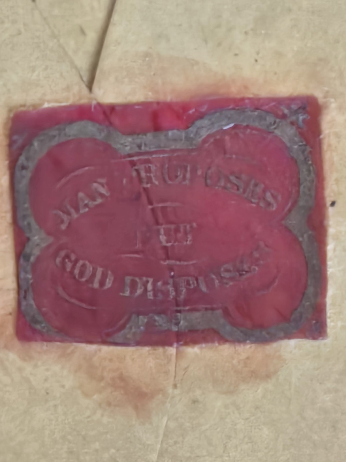 Civil War envelope ONLY Postmark Memphis & Cairo, Ill w/ Red Seal Aug 24, 1862