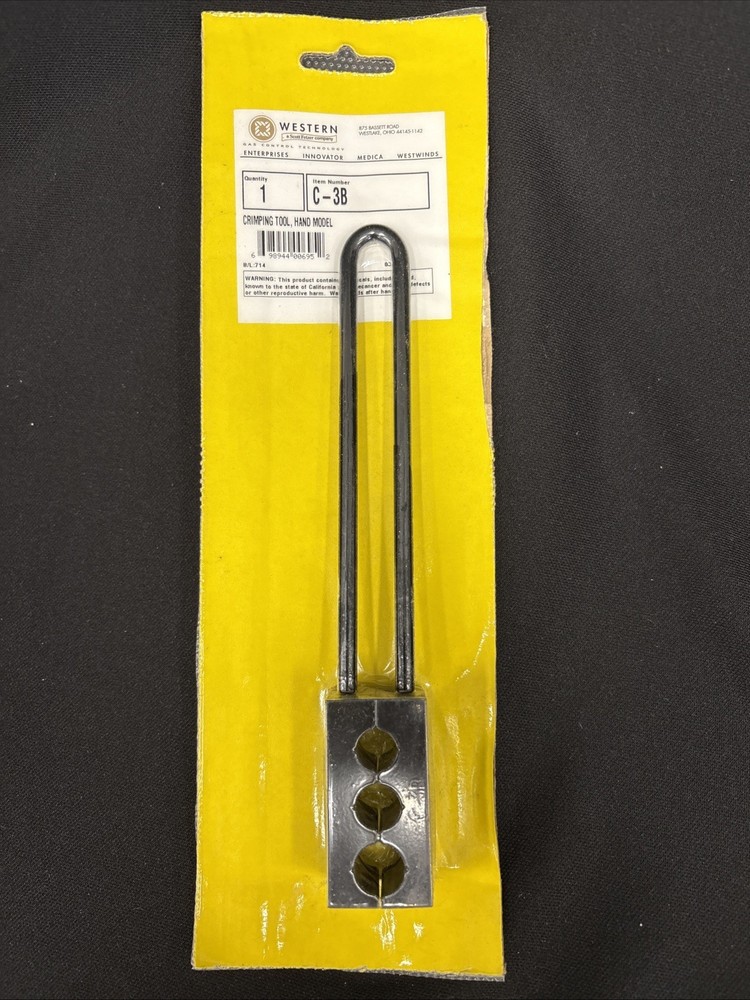 Western C-3B Crimping Tool, Hand Model