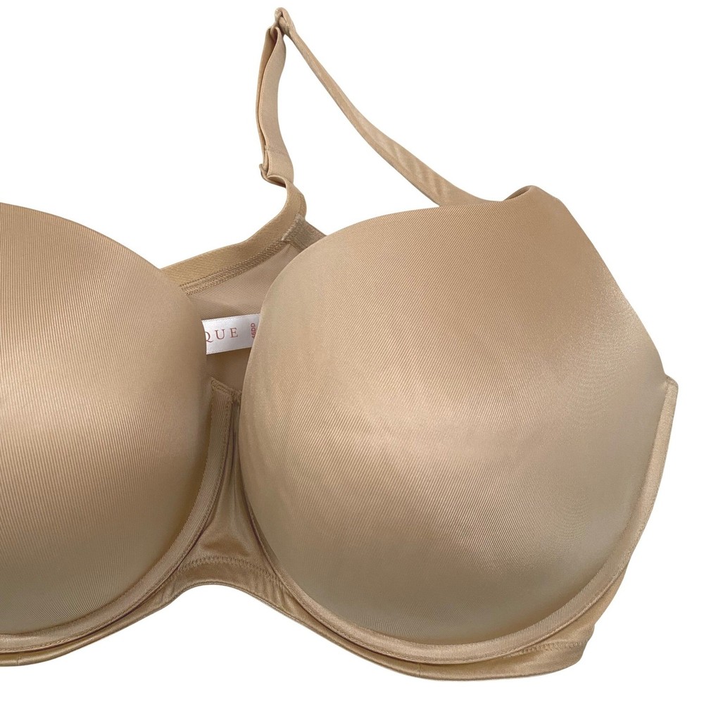 Cacique Boost Balconette Underwire Padded Bra 46DD Nude