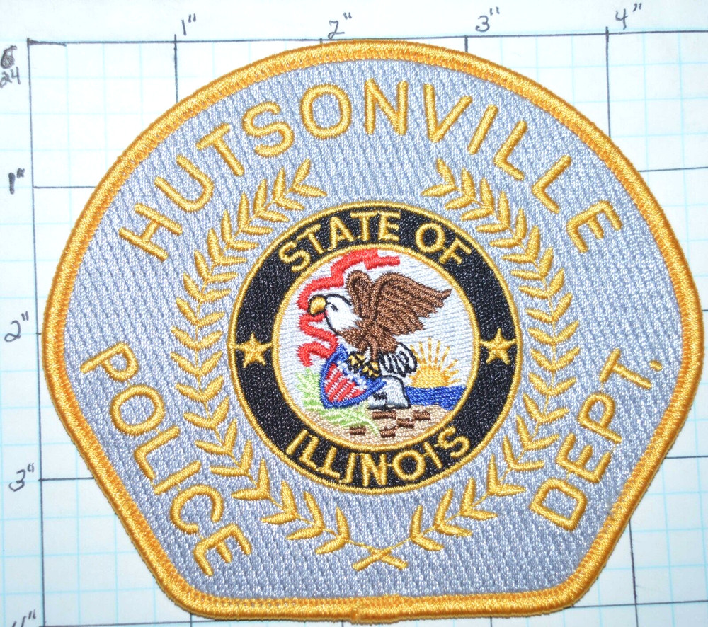 ILLINOIS, HUTSONVILLE POLICE DEPT PATCH