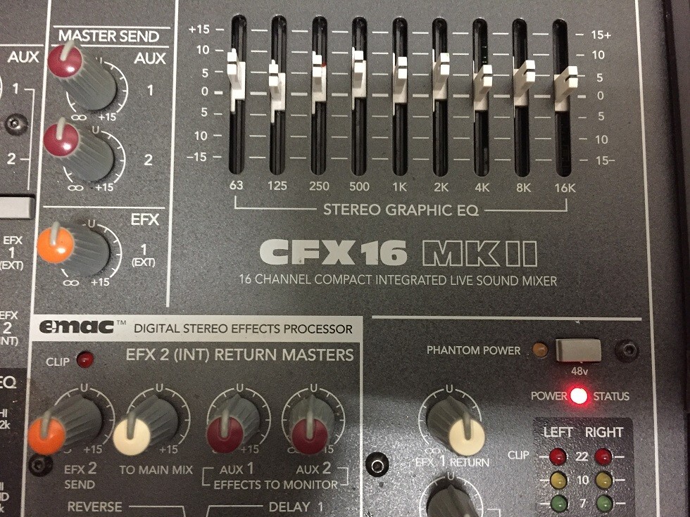 Mackie CFX16 MKII Mixer