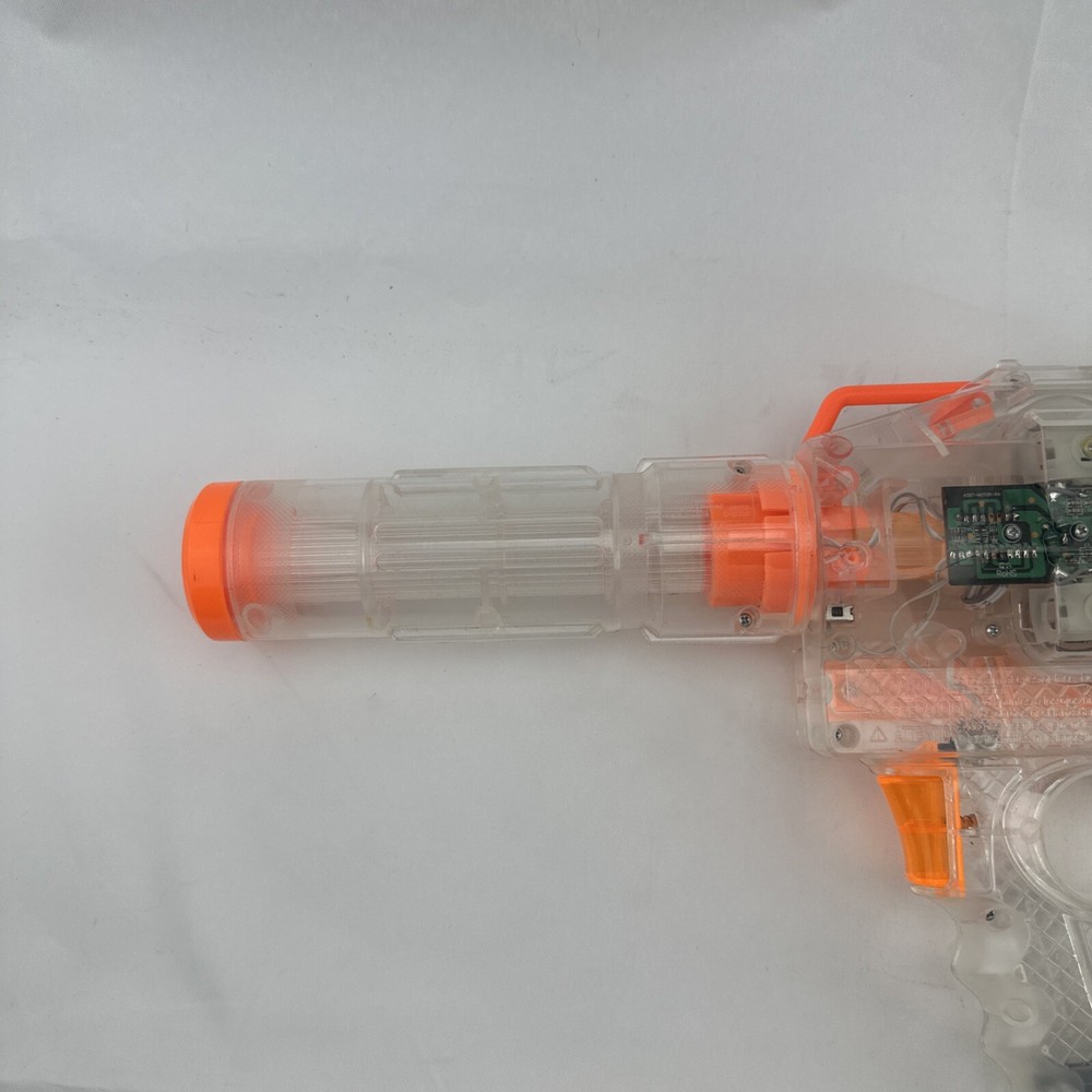 Nerf Modulus Ghost Ops Evader Blaster Clear Shell Light-Up
