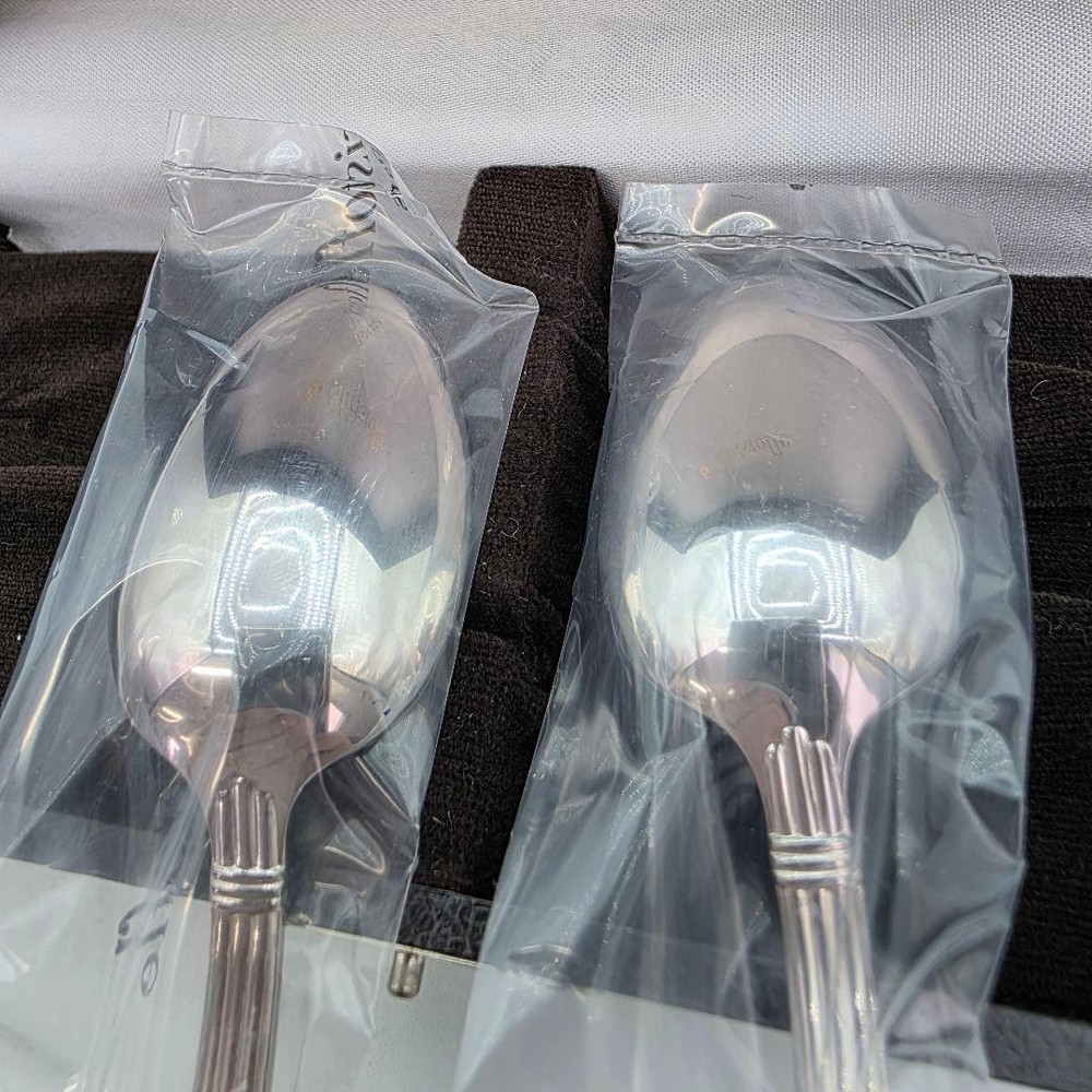 Christofle spoon set of 2 with box