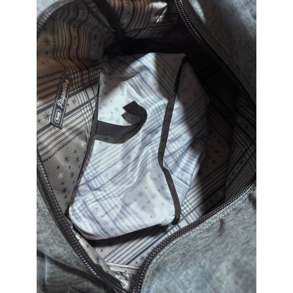 Lug Propeller Overnight Bag Quilted Grey Weekender