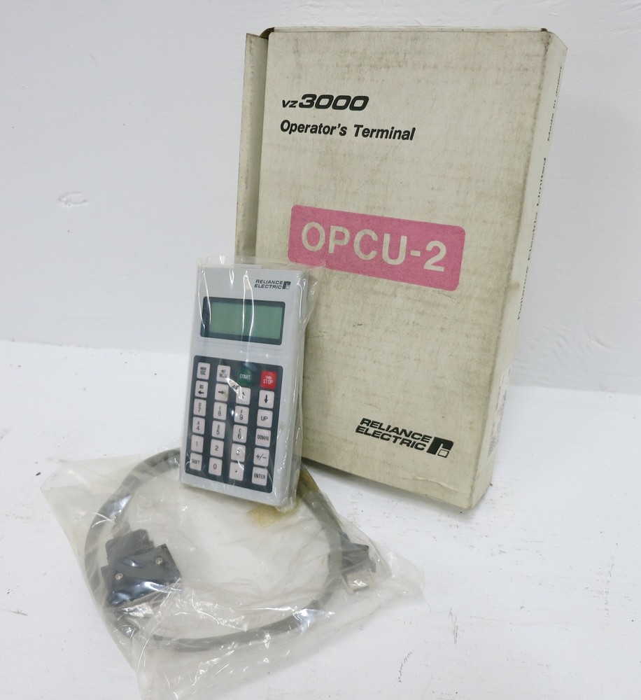 NEW Reliance Electric OPCU-2 VZ3000 Operator Terminal Drive Keypad Controller