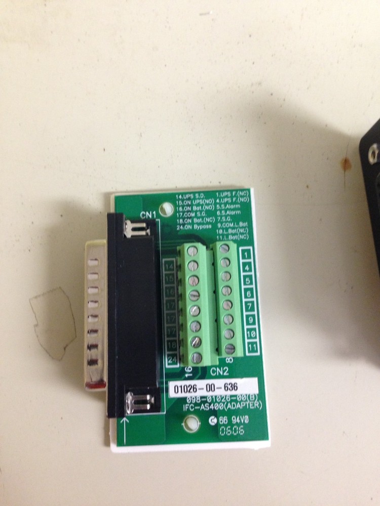 Liebert 098-01267-02 Intellislot Relay Interface Card