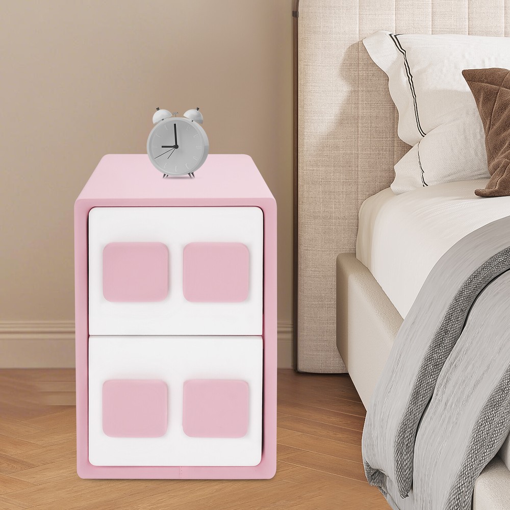 Modern Minimalist End Table, Bedside Table for Bedrooms, Modern Nightstand