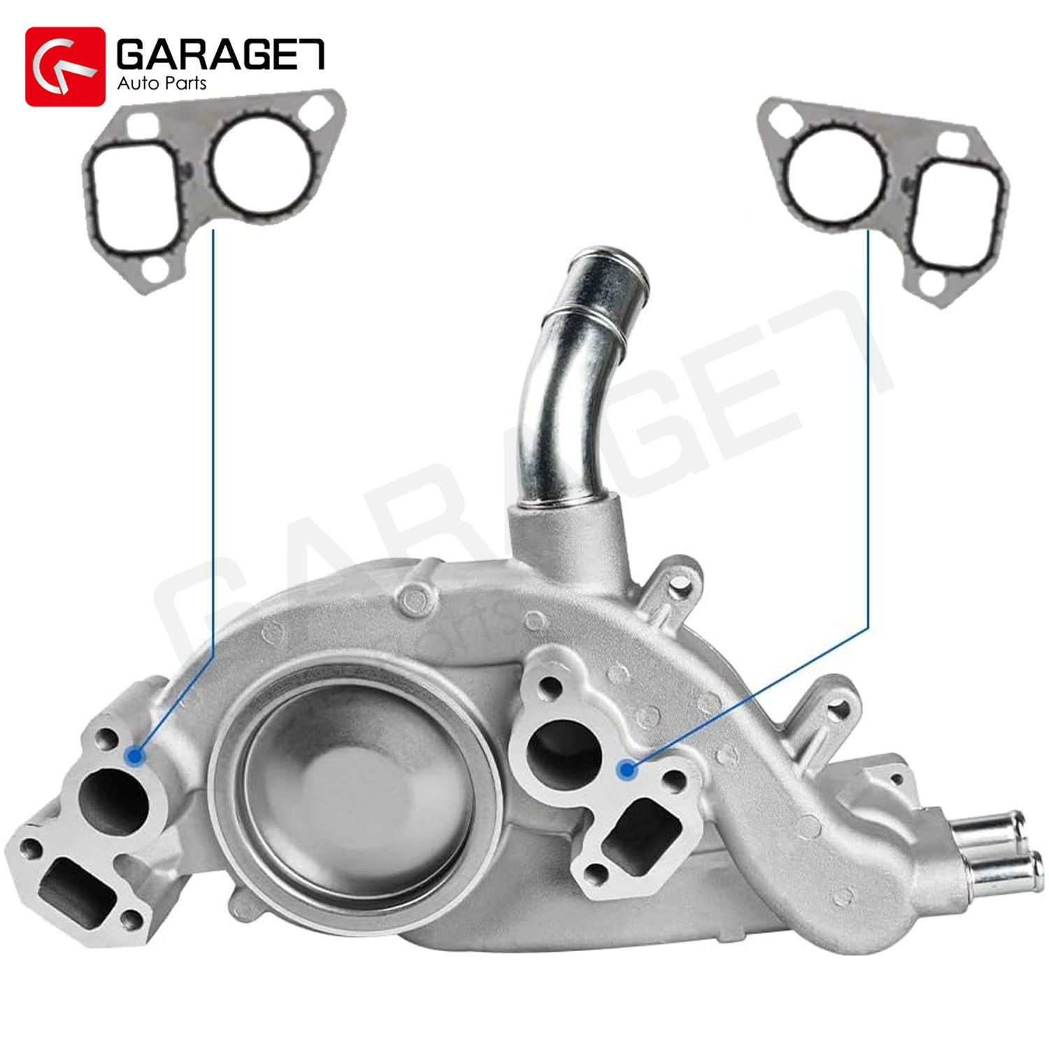 For Chevrolet GMC Tahoe Yukon 4.8/5.3/6.0 L Vortec Water Pump W/ Gasket AW5104
