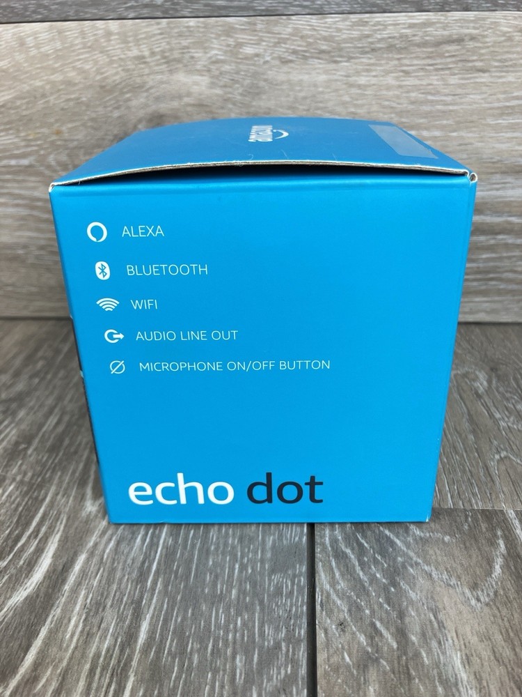 Amazon Echo Dot 2nd Generation Smart Speaker Alexa Black New Open Box