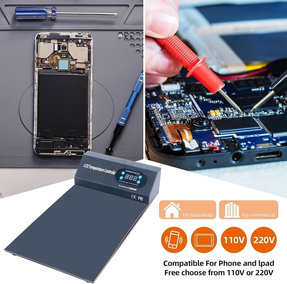 CPB Heating Pad LCD Screen Separator Plate Repair Tool for iPad Phones Tablets