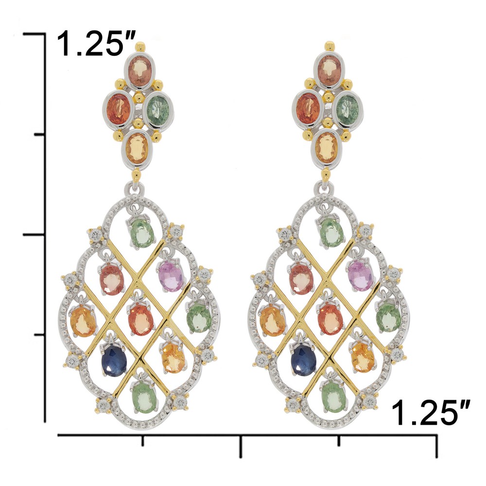 Sterling Silver Semi Mount Earrings Setting Oval OV 4x3mm