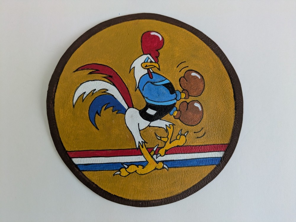 WW 2 67th Fighter Squadron . leather jacket  patch
