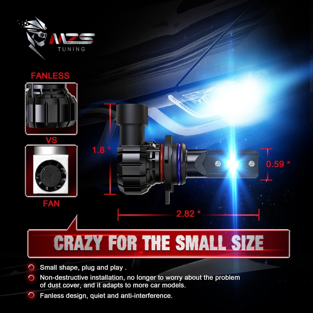 MZS 9012 Fog 9012 Bulbs