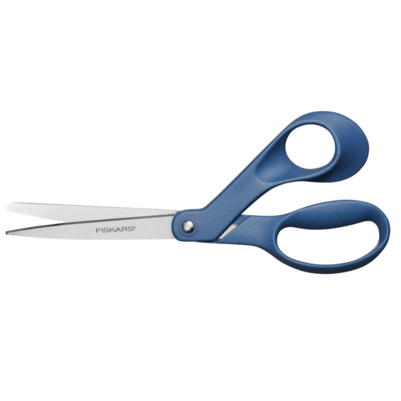 Fiskars 8" Explore Fabric Scissors, Blue