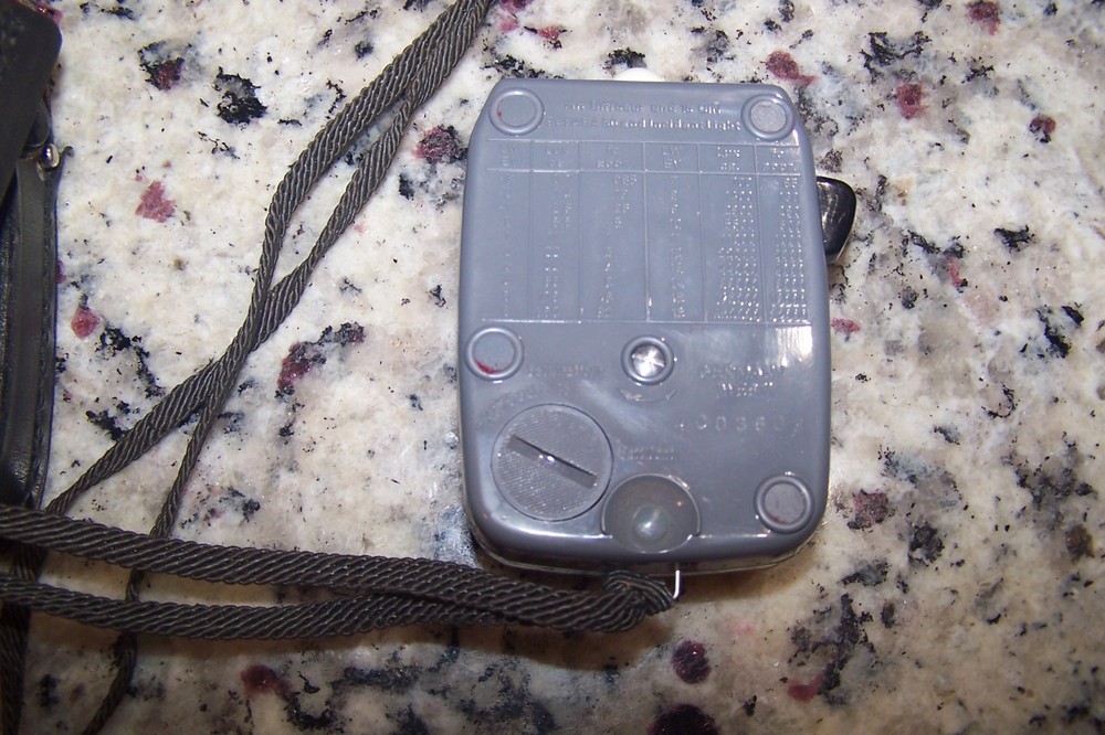 Vintage Gossen Super Pilot CDS Light Meter with Case - Untested