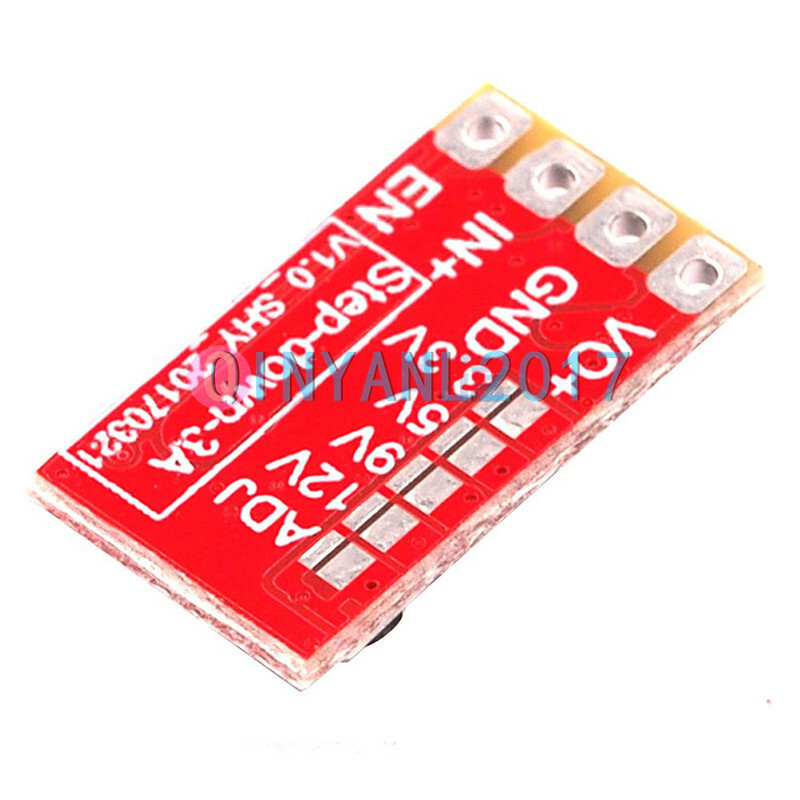 Mini DC-DC Buck Step-down Converter Adjustable Power Module 3.3V 3V 5V 9V 12V 3A