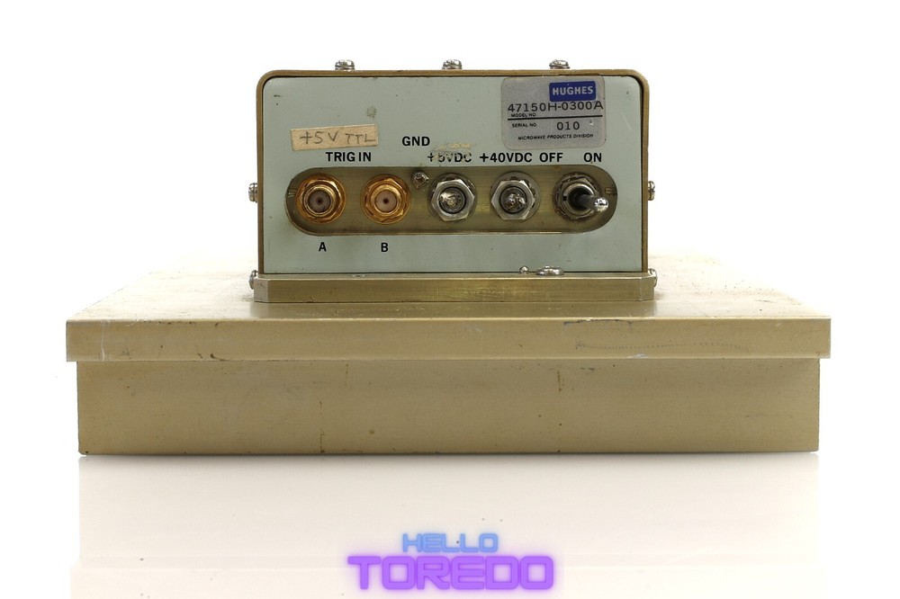 Hughes 47150H-0300A Microwave Pulse Generating Amplifier