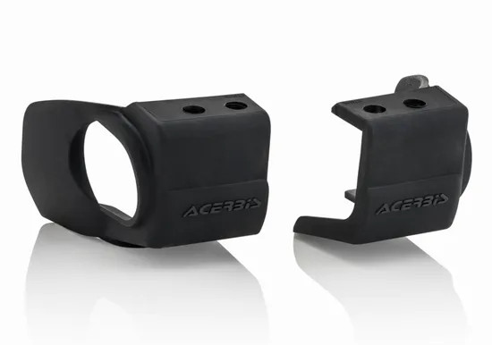 Acerbis Black Fork Shoe Boot Protector Pair Beta RR 400 4T 12-16
