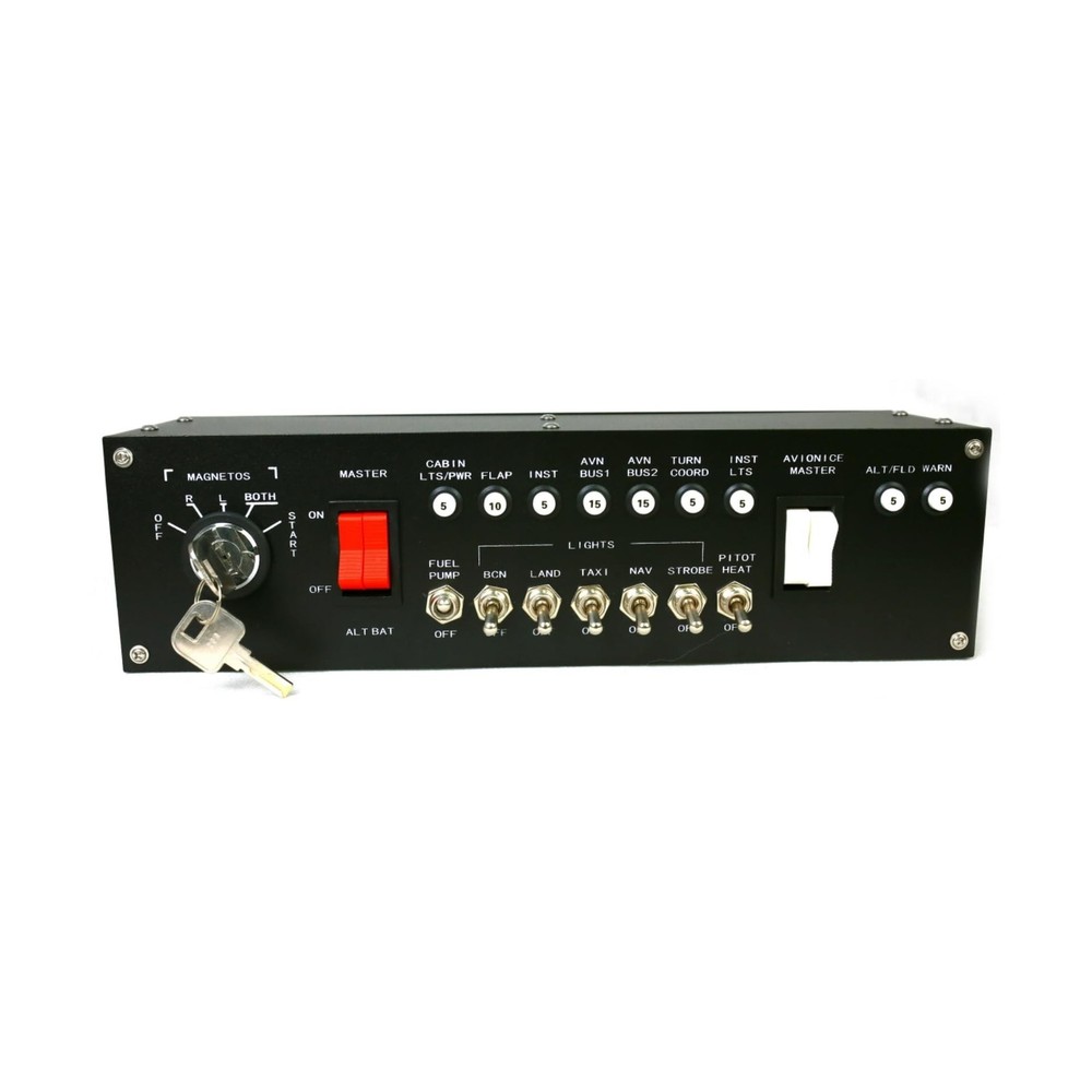Meza-Ignition Panel for Flight Simulator game MSFS2020, X-Plane for a Home Co...