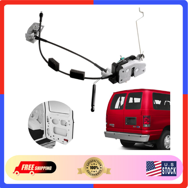 Rear Right Door Latch Assembly for Ford E150 E250 E350 Van 1992-2019