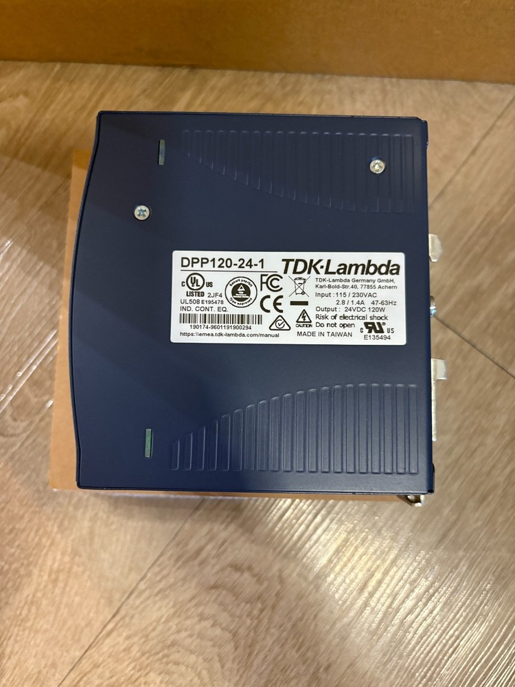 TDK-Lambda DPP120-24-1 Din Rail Mountable Switching Powel Supply - New