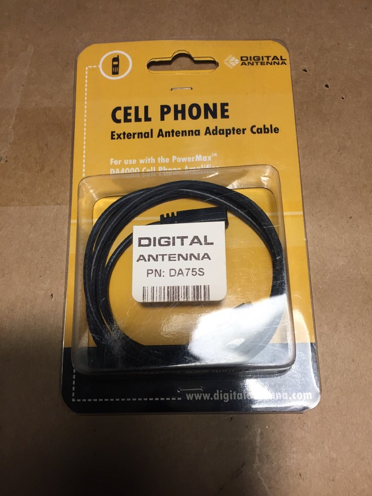 Digital Antenna DA 75S Cell Phone External Antenna Adapter Cable NEW