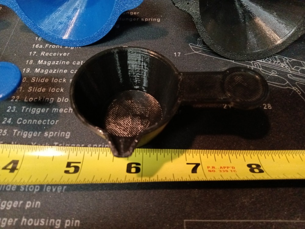 Reloading Power Pan With Funnel