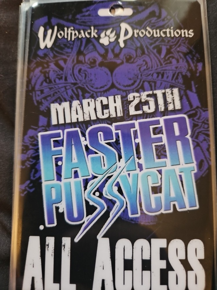 Faster Pussycat All Access Pass 2018