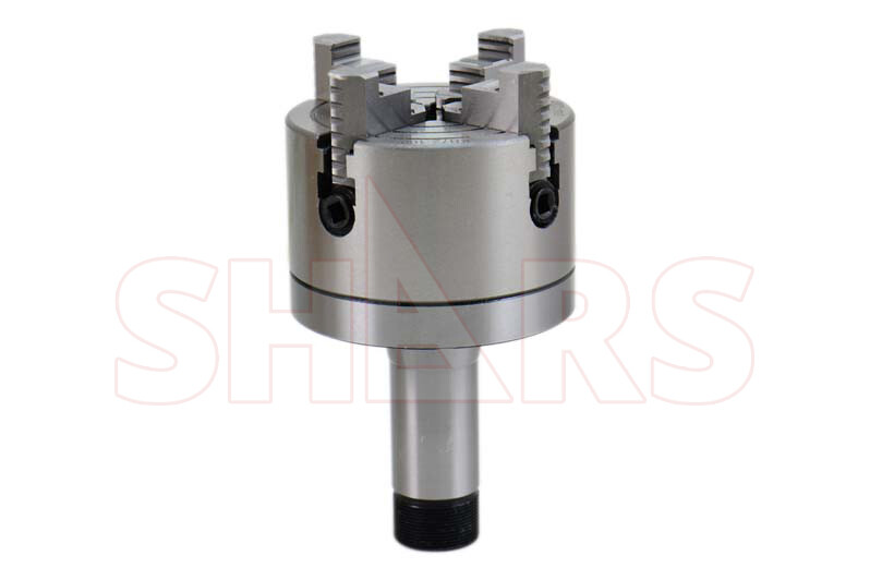SHARS 4" 4 Jaw Independent Lathe Chuck w/ Certification 5C Shank Arbor New L[